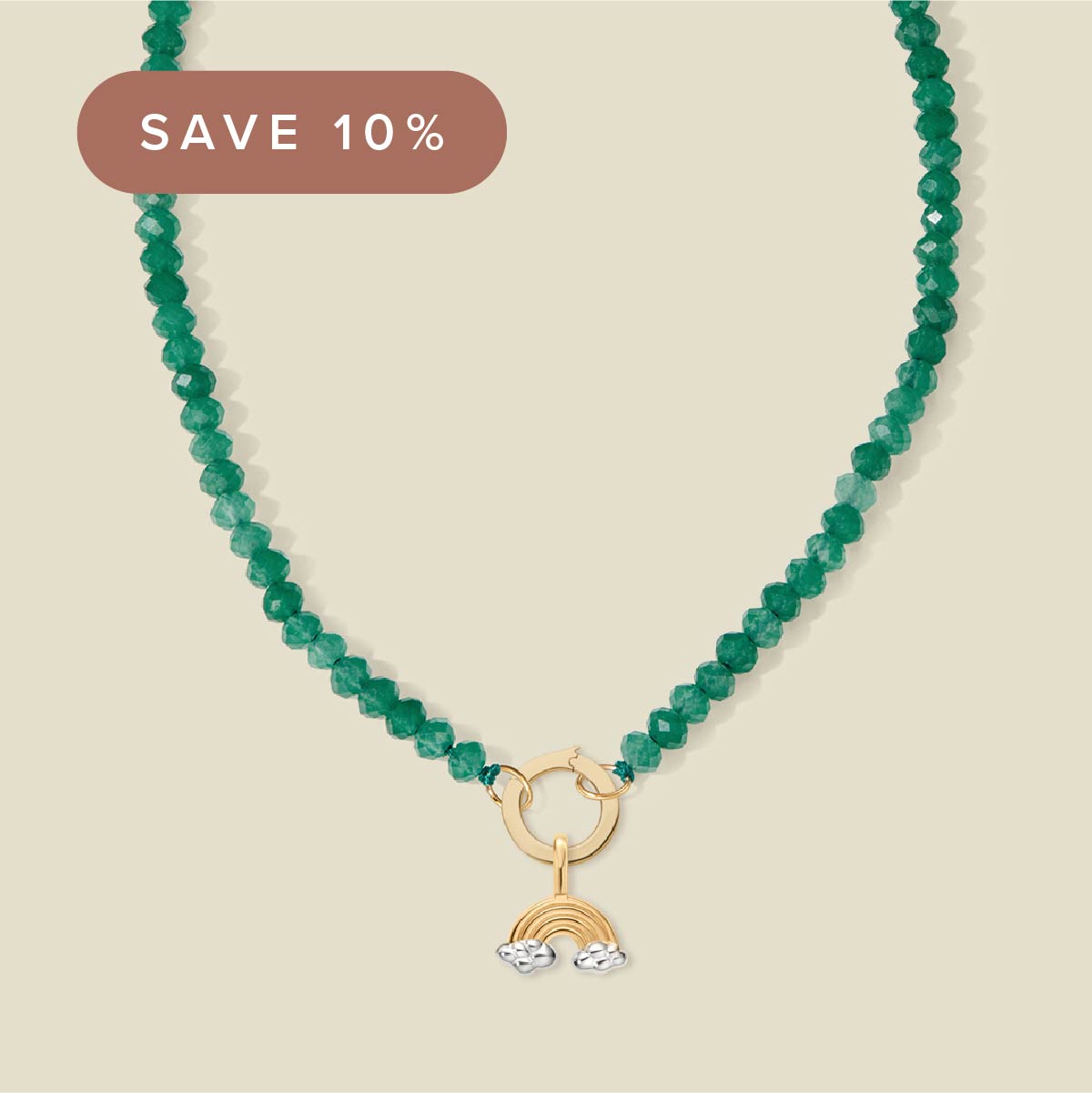 brighter days charm necklace
