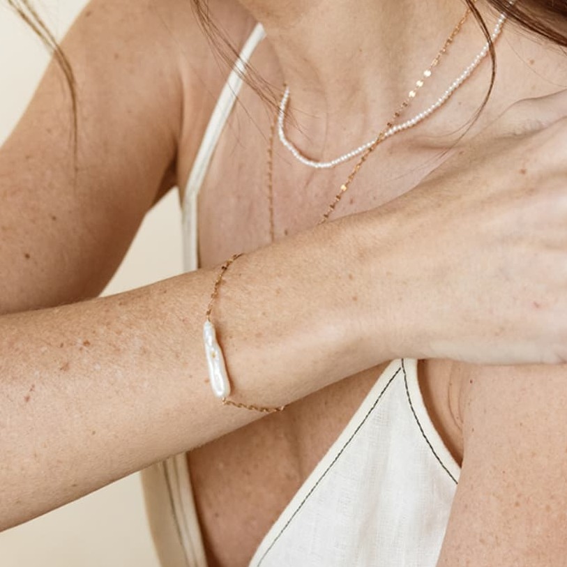 Keepsake pearl bracelet