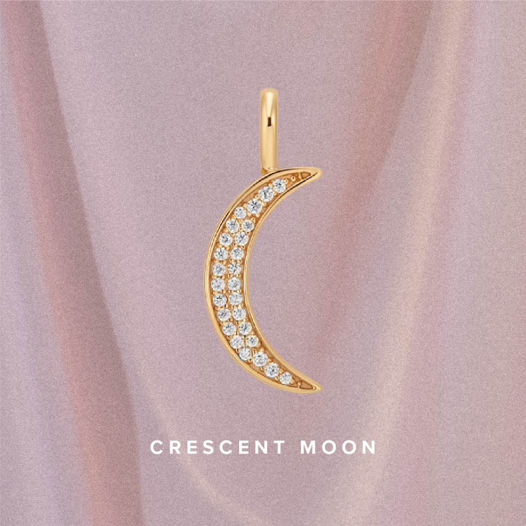 Crescent Moon charm