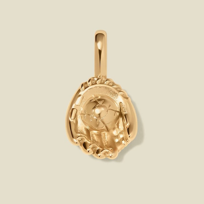 baseball mitt charm