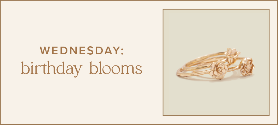 Wednesday: Birthday Blooms