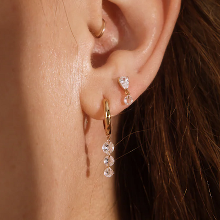 Dew drop earrings