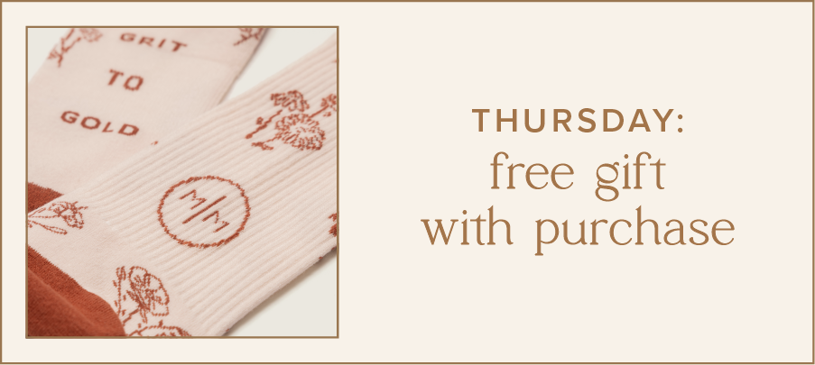 Thursday: Free Gift with Purchase