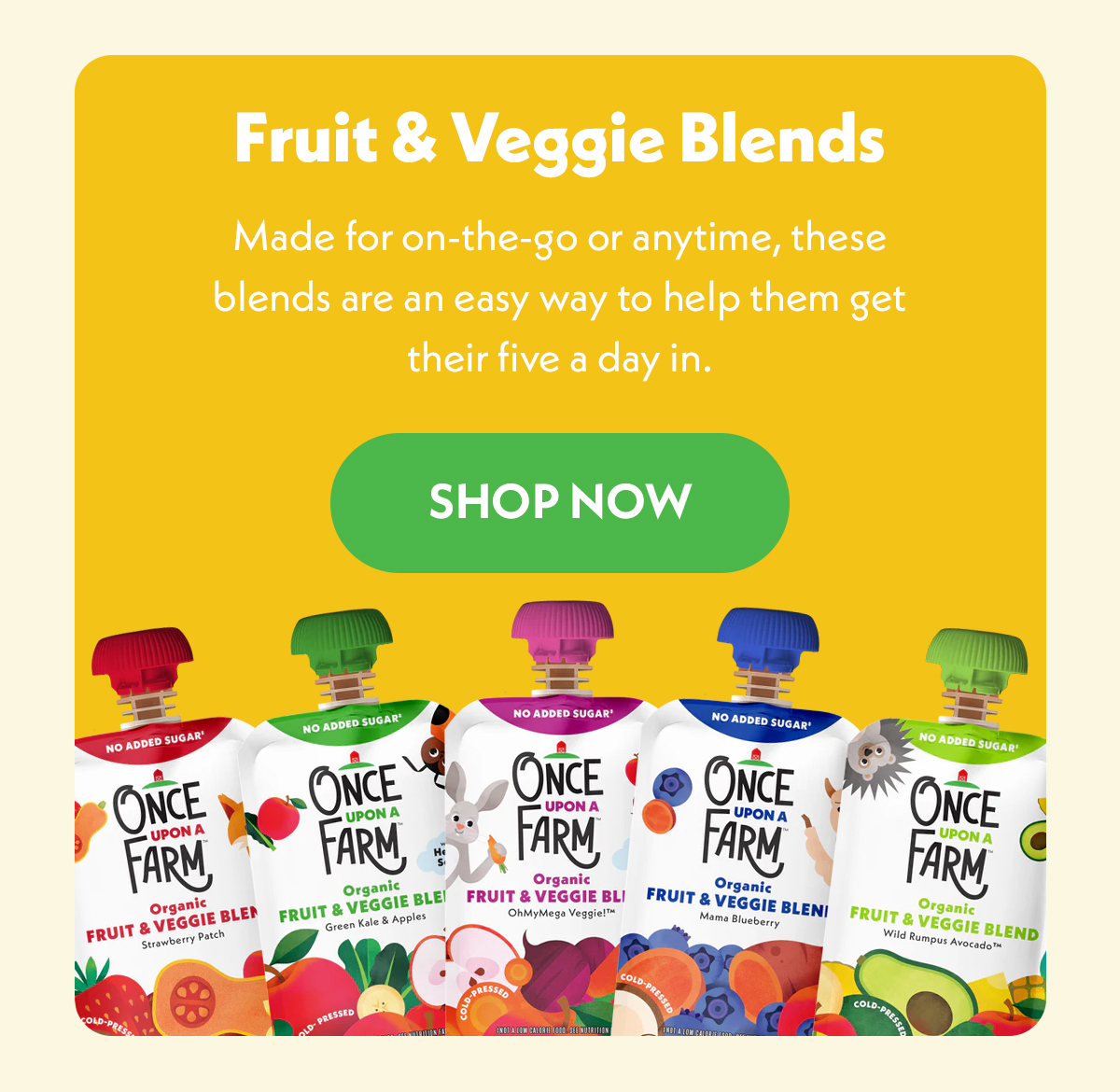 Fruit & Veggie Blends