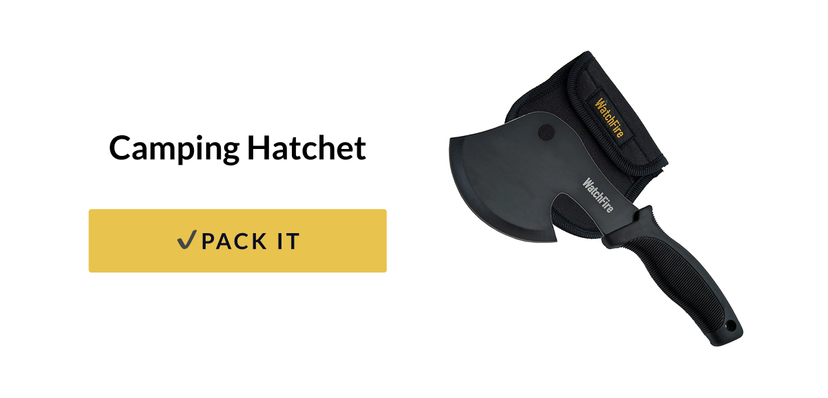 Camping Hatchet [PACK IT]