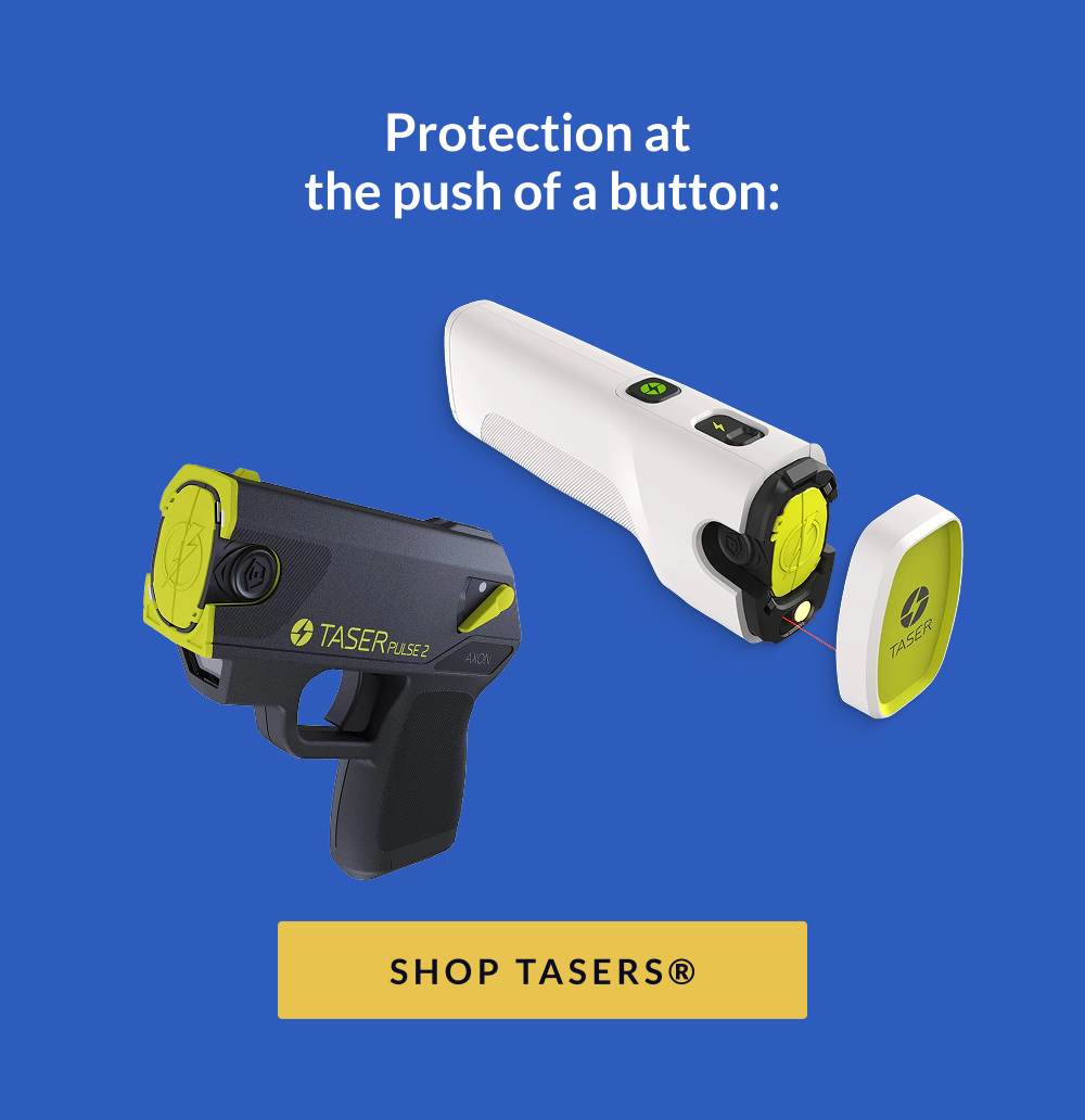 Protection at the push of a button [SHOP TASERS®]