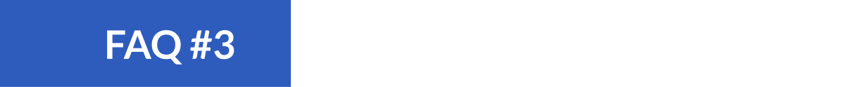 FAQ #3