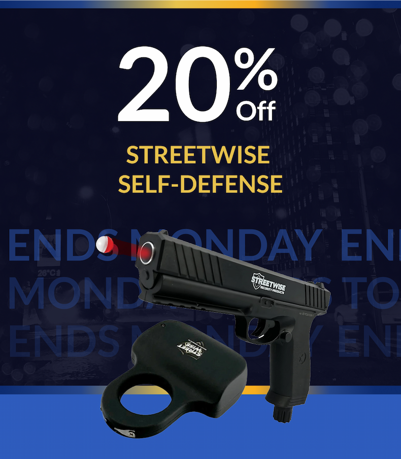 20% OFF STREETWISE SELF-DEFENSE