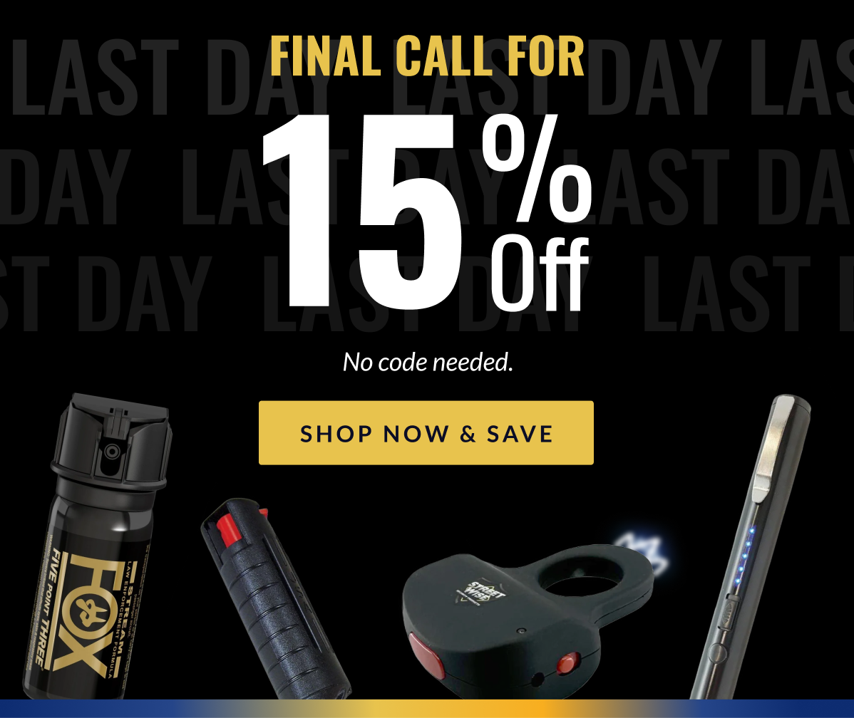 Final call for 15% off. No code needed. [SHOP NOW & SAVE]
