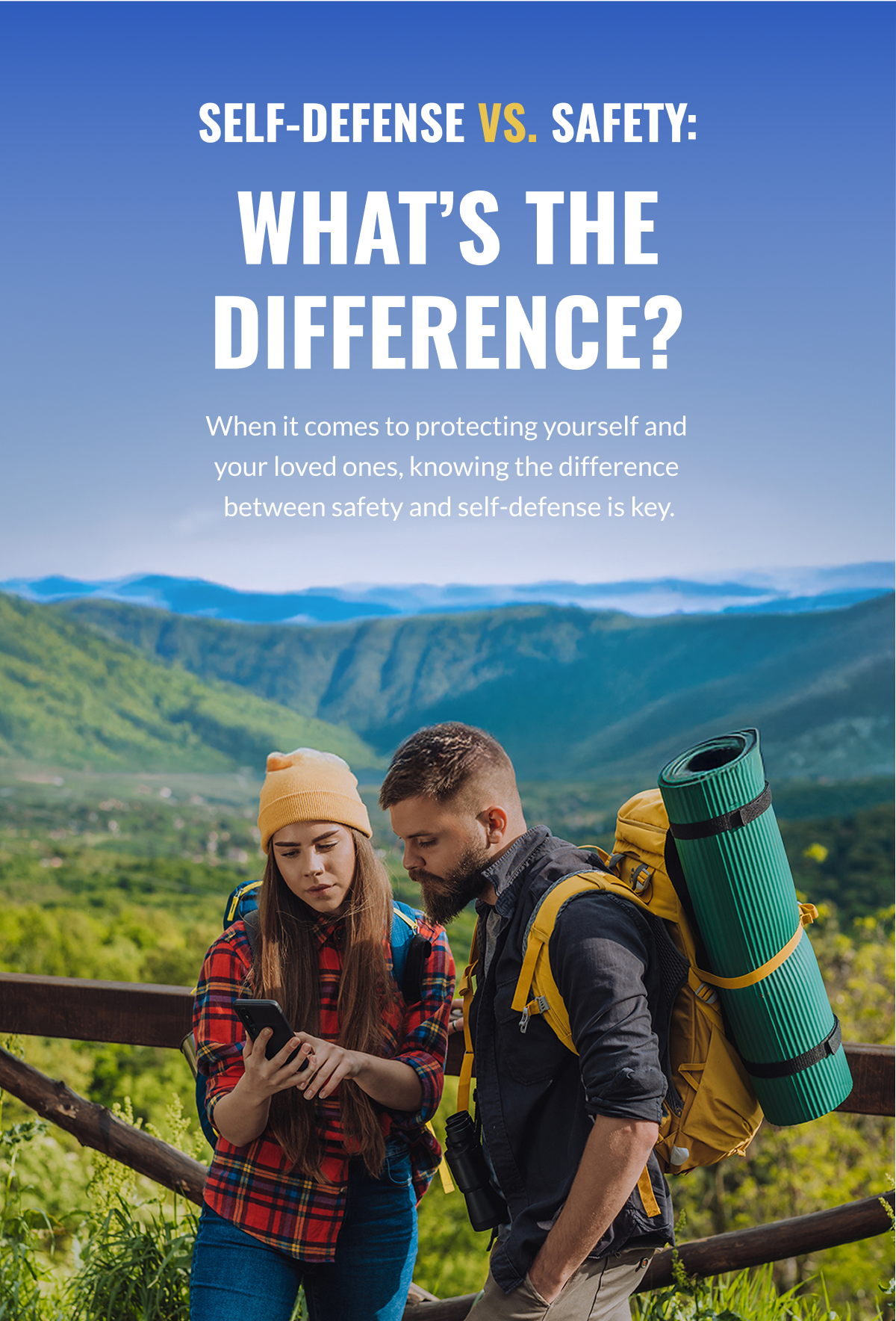 Self-defense vs. safety: What's the difference? When it comes to protecting yourself and  your loved ones, knowing the difference  between safety and self-defense is key.