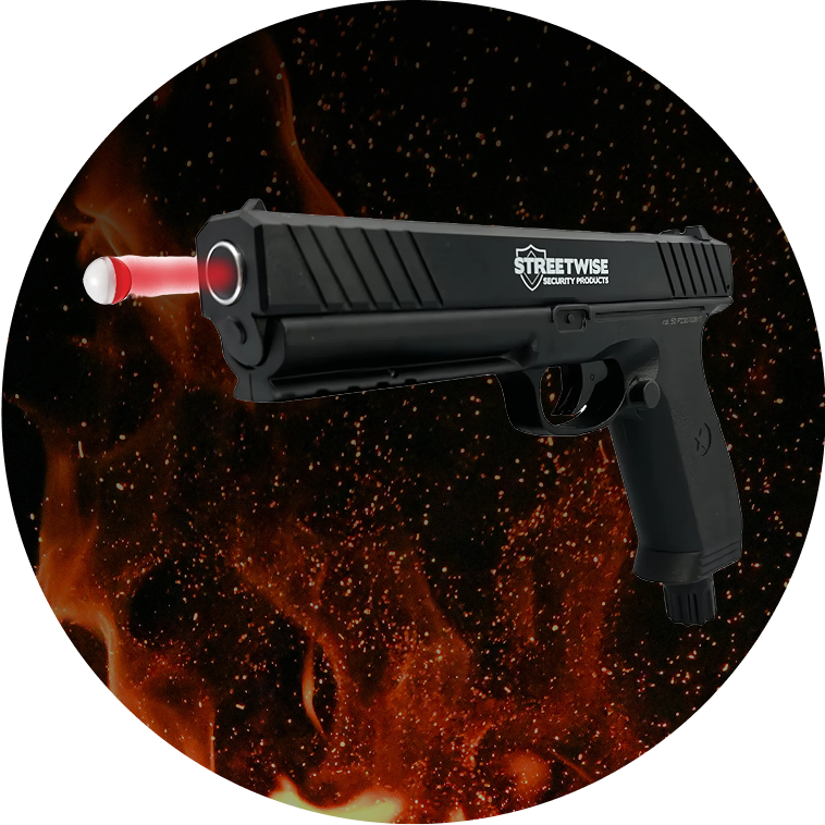 Streetwise The Heat Self-Defense Pepper Ball Launcher Gun