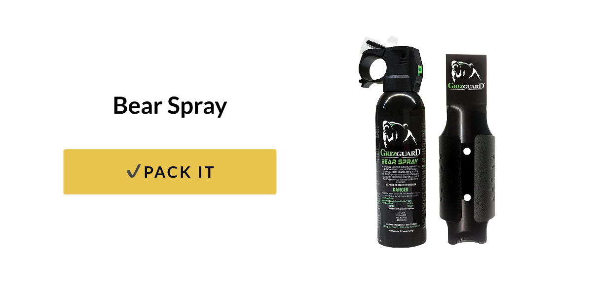 Bear Spray [PACK IT]