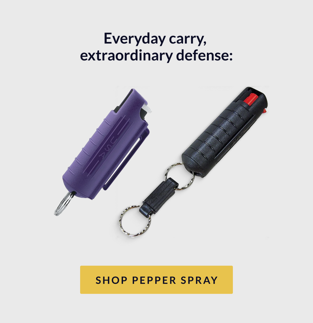 Everyday carry, extraordinary defense [SHOP PEPPER SPRAY]
