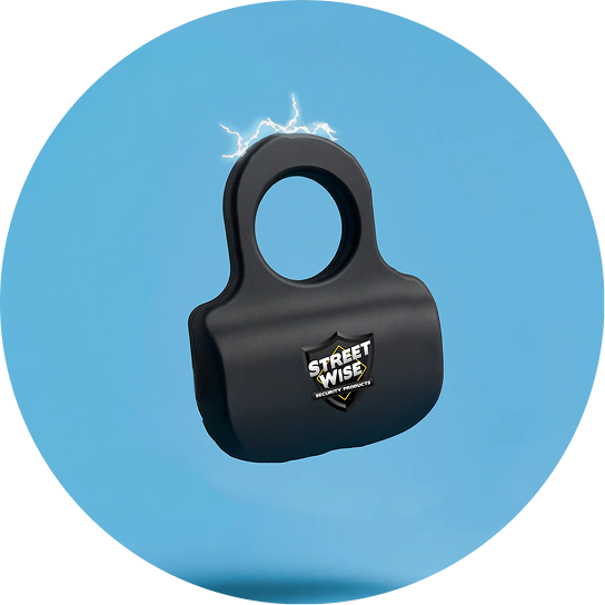 Streetwise Sting Ring Rechargeable Stun Gun 18M