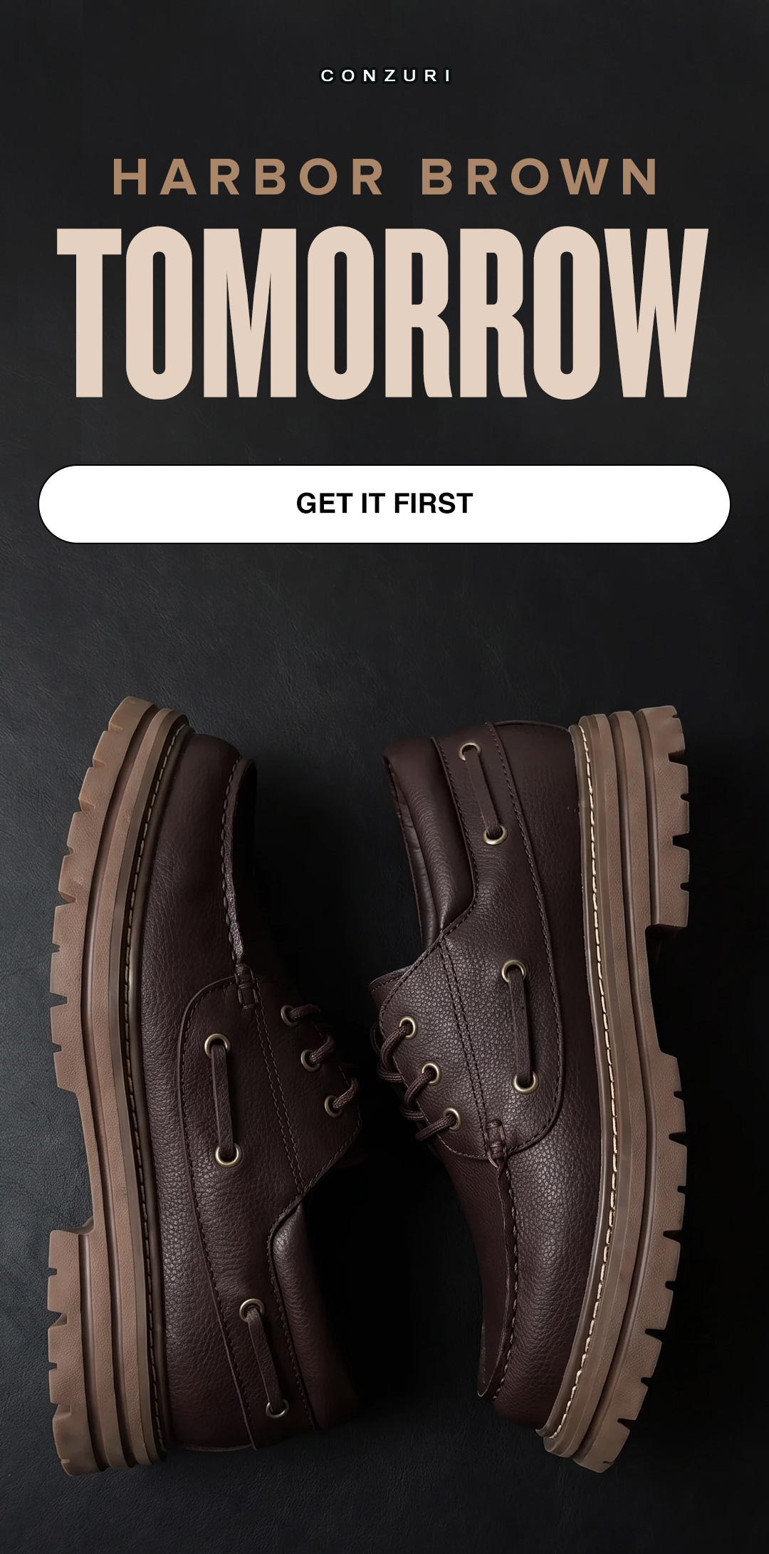 Harbor Brown Drops Tomorrow GET IT FIRST