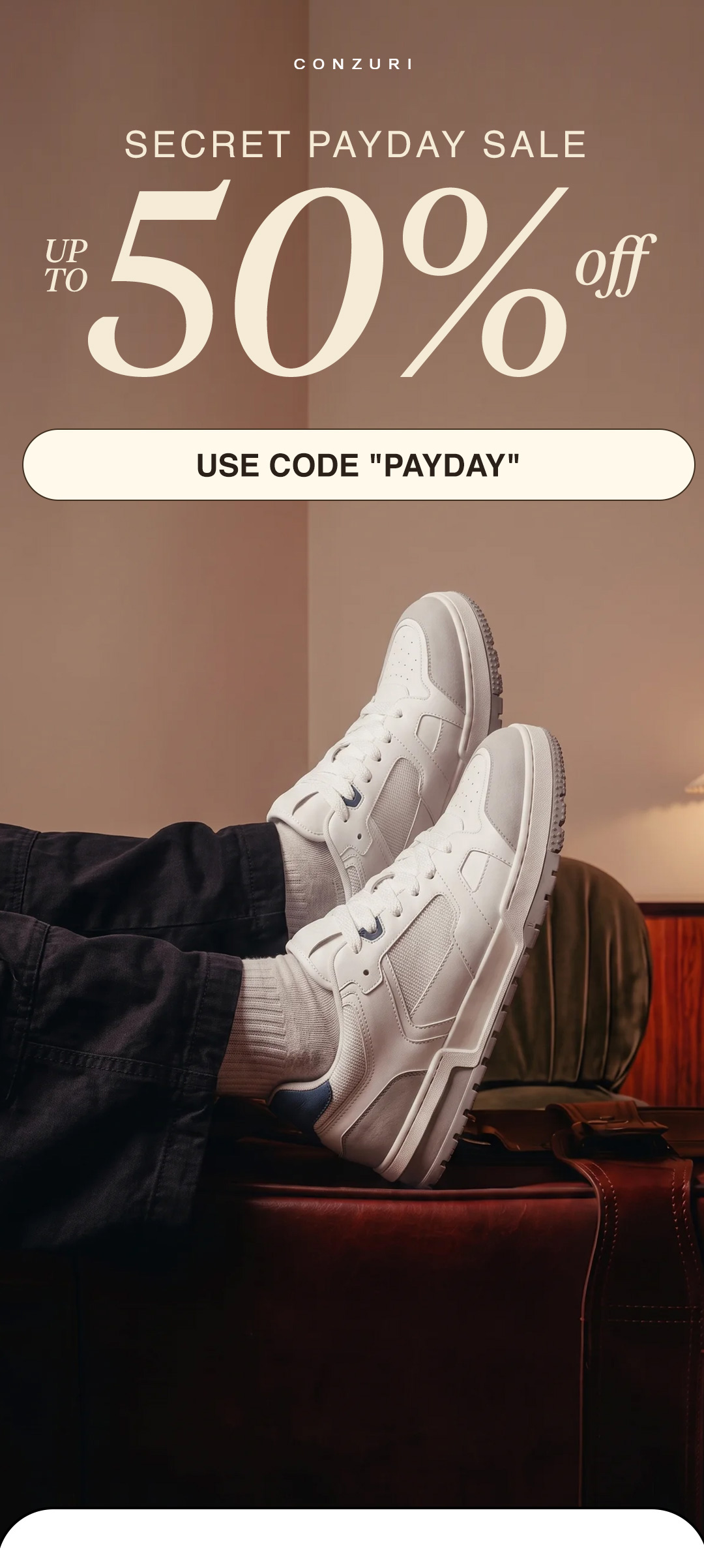 SECRET PAYDAY SALE UP TO 50% OFF USE CODE "PAYDAY"
