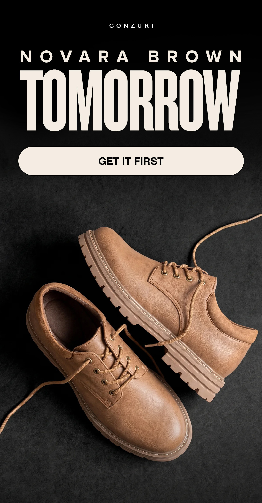 NOVARA BROWN TOMORROW GET IT FIRST