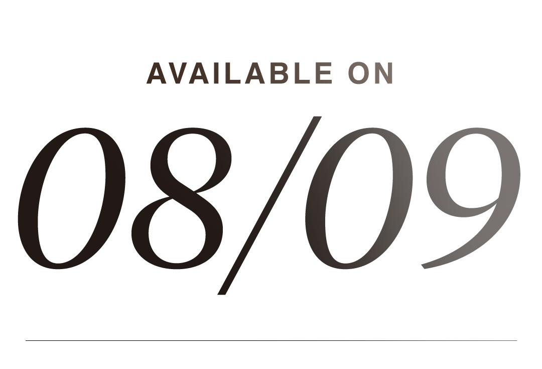 Available on 08/09