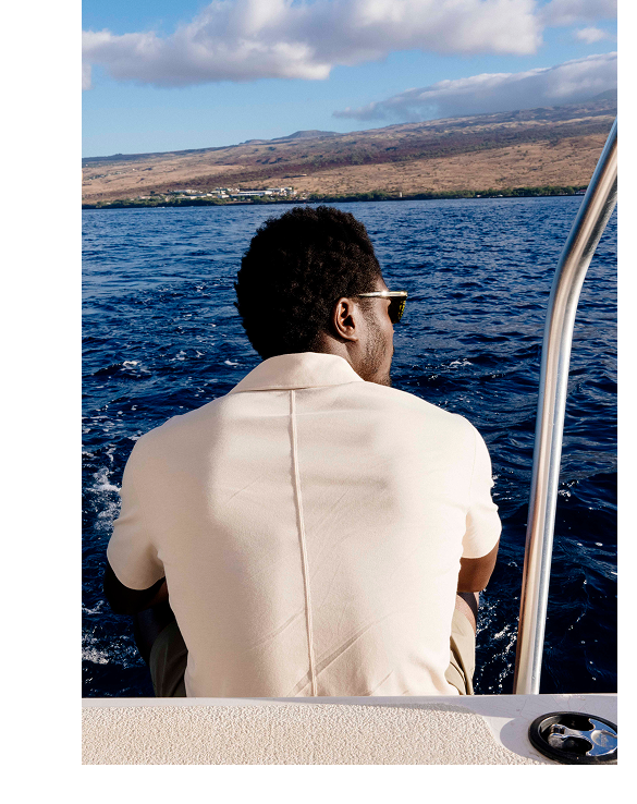 Image + Link: Emery Pima Polo in Bone