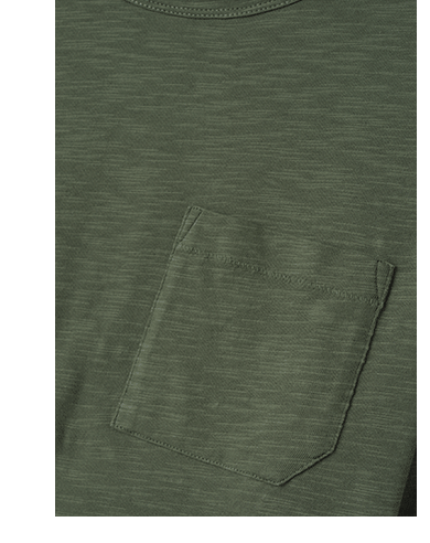 Image + Link: Men's Slub Pocket Long-Sleeve Tee 2.0 in Gunmetal