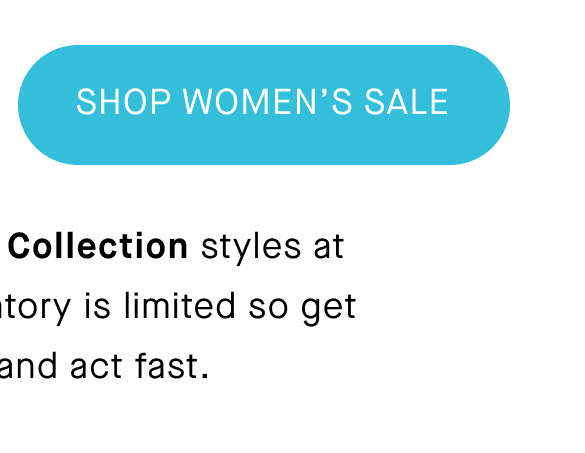 Button: Shop Women's Sale linking to Women's Sale