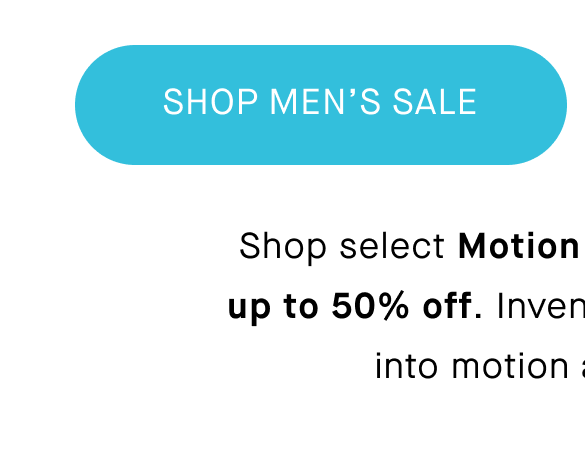 Button: Shop Men's linking to Men's End of Season Sale