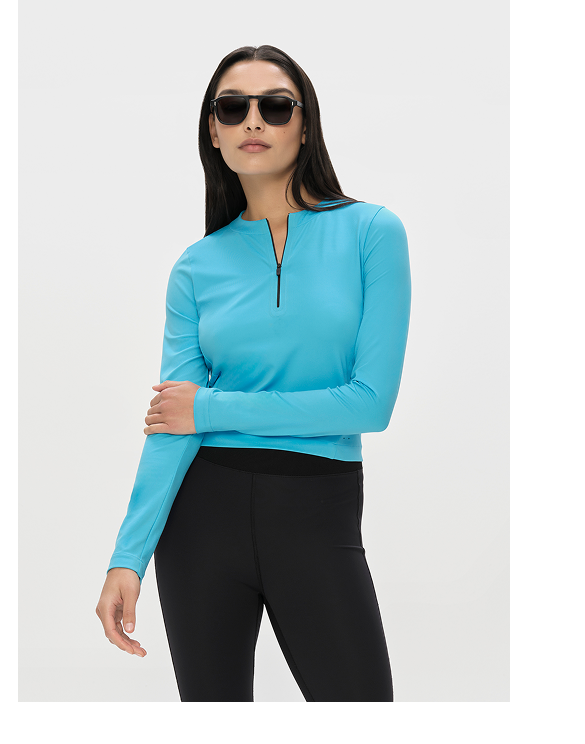 Links to Women's Kora Sunproof Shirt in Sky Blue