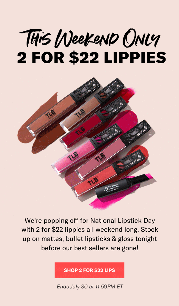 2 for 22 Lippies Just Dropped 🔥💄 The Lip Bar
