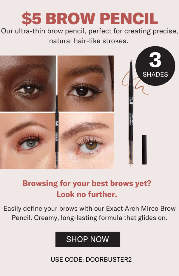 Get hairlike strokes with our 5 Brow Pencil!! The Lip Bar