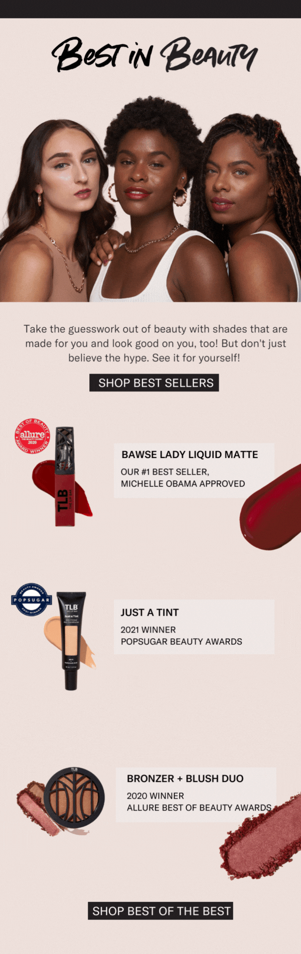 Voted Best in Beauty by Popsugar and Allure! The Lip Bar