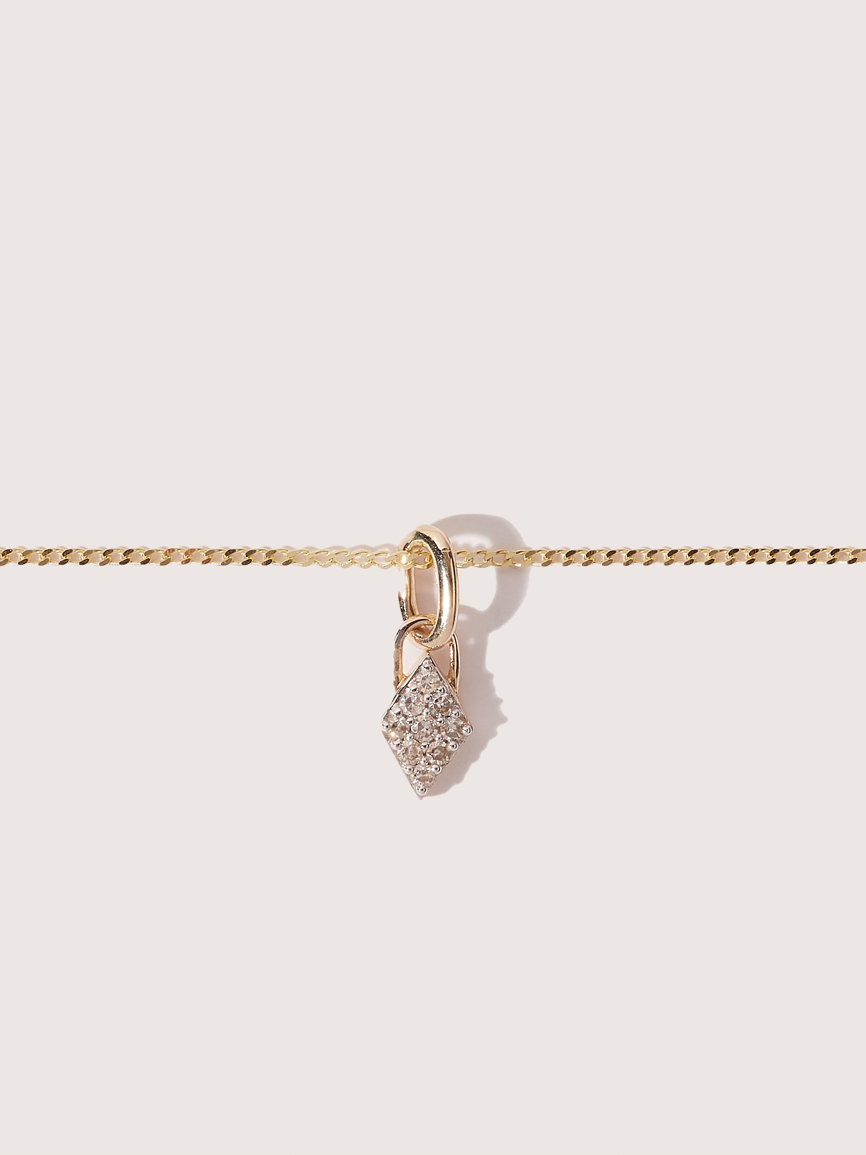 Tiny Diamond Kite Necklace