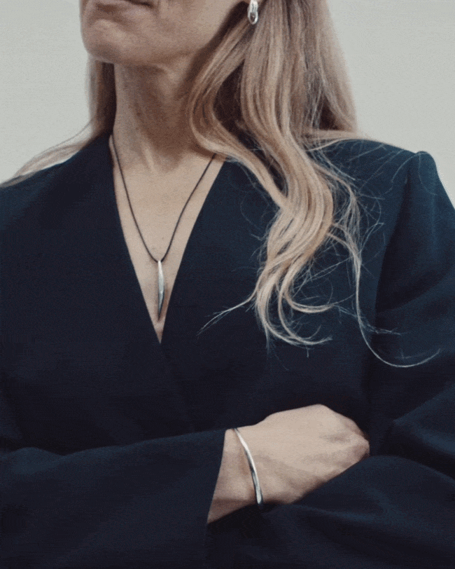 Cord Cinder Necklace