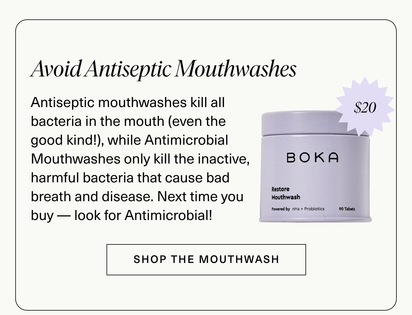 3 Steps to a Healthier Oral Microbiome Boka