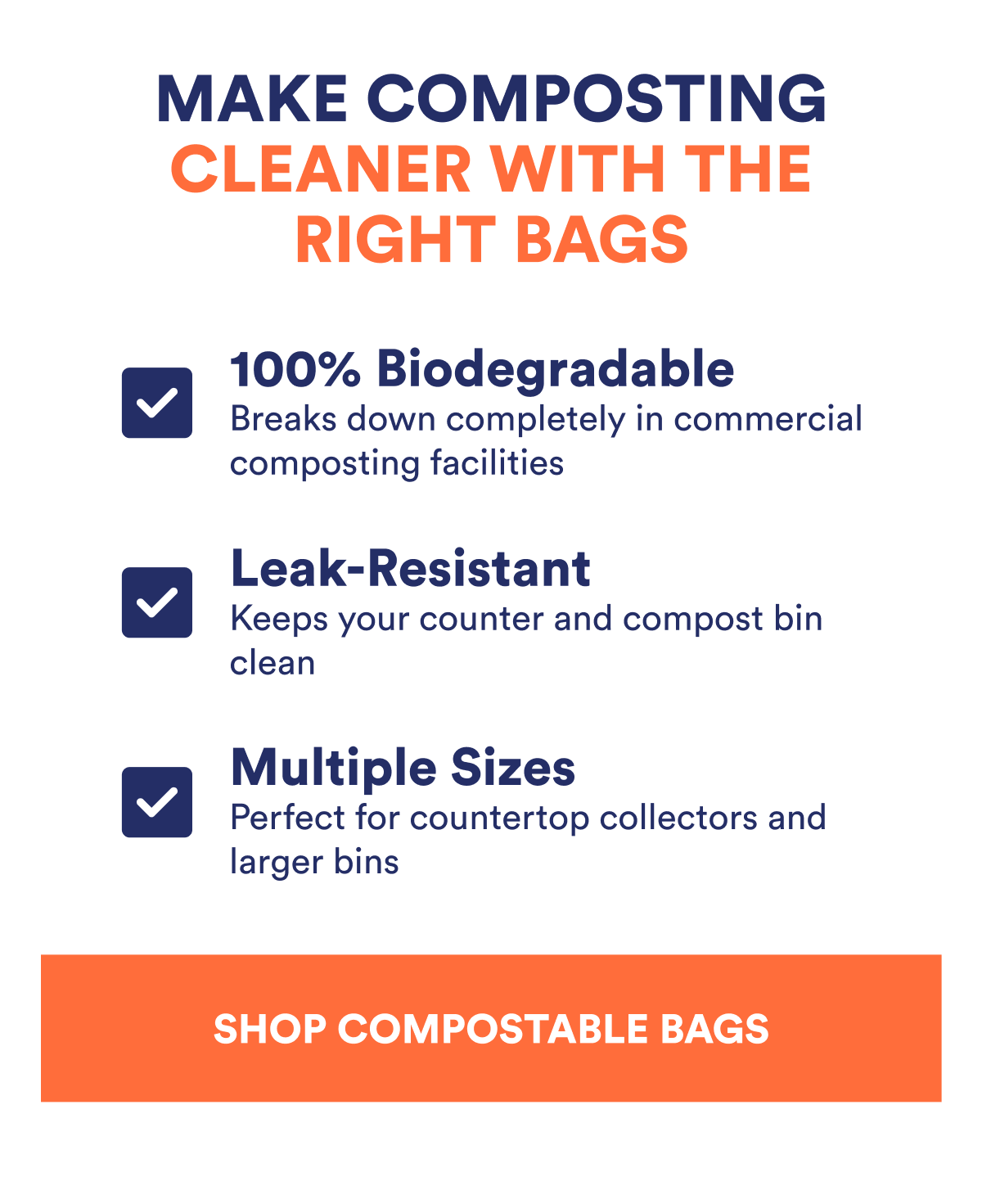 SHOP COMPOSTABLE BAGS