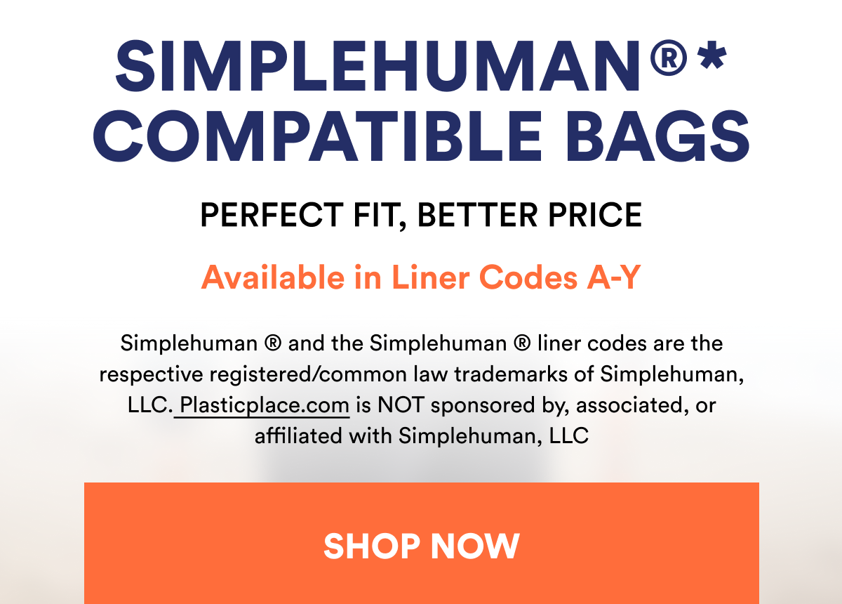 SIMPLEHUMAN® COMPATIBLE BAGS