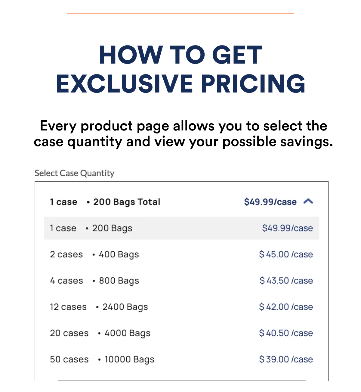 HOW TO GET EXCLUSIVE PRICING