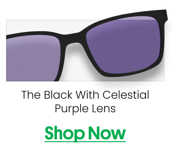 The Black with Celestial Purple Lens | Shop Now