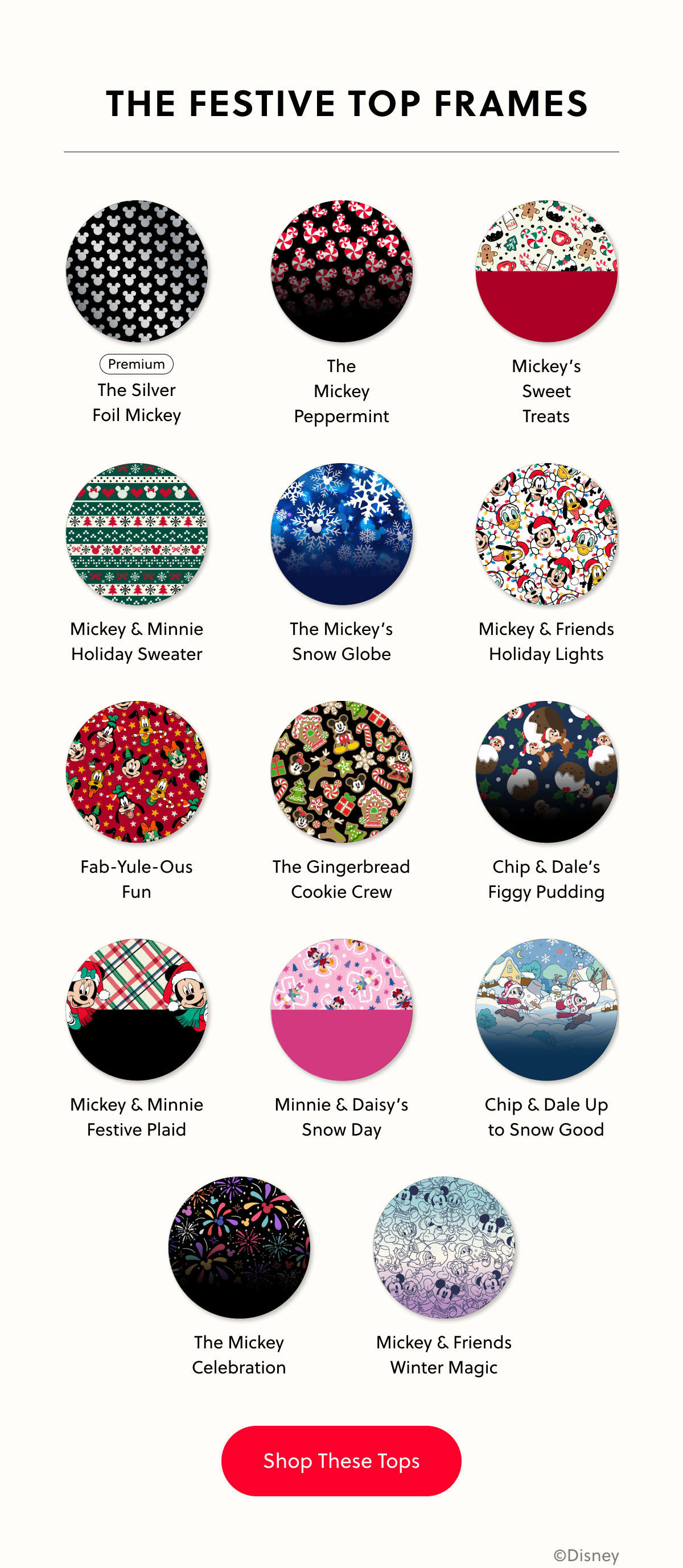 The Festive Top Frames