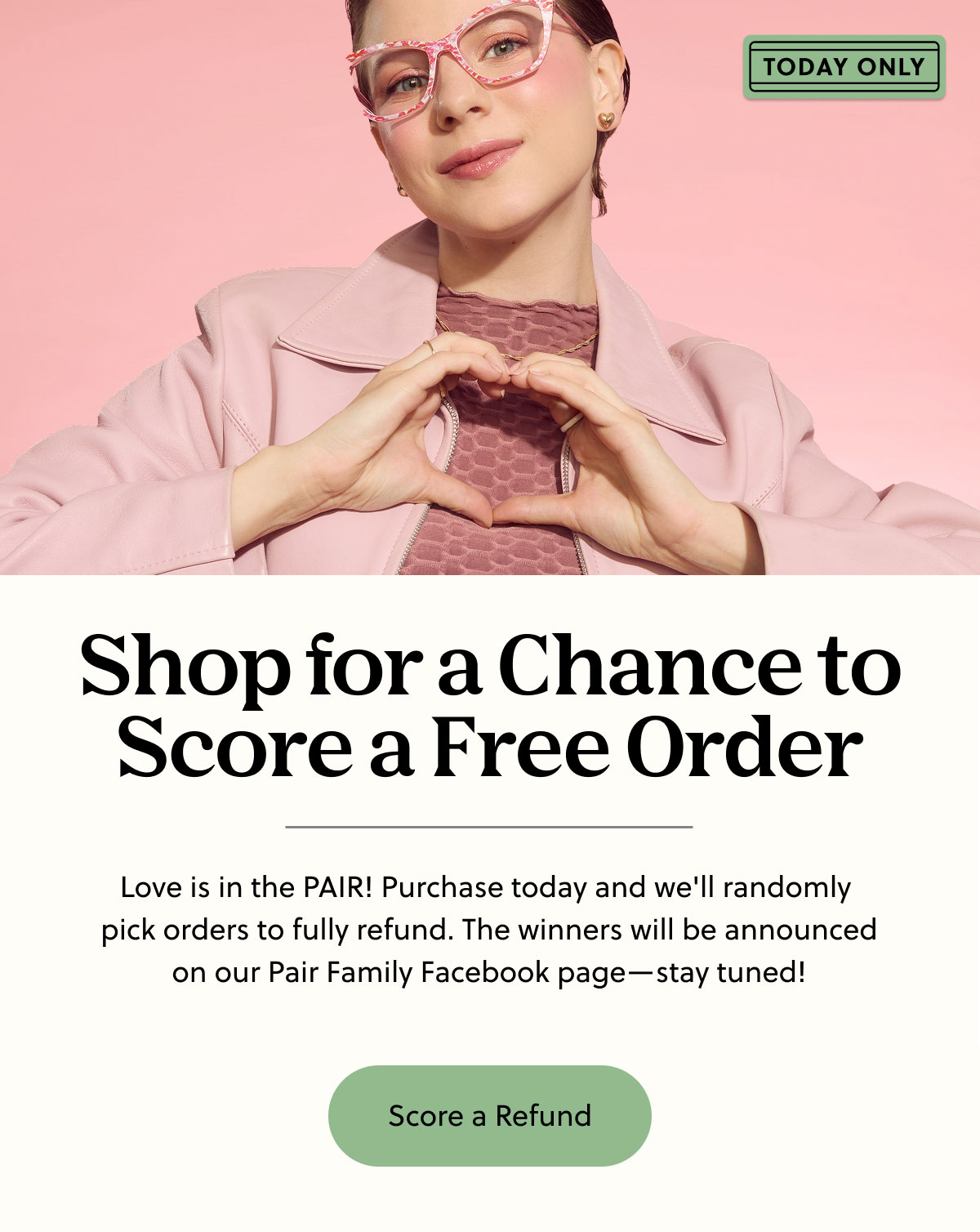 Shop for a Chance to Score a Free Order | Score a Refund
