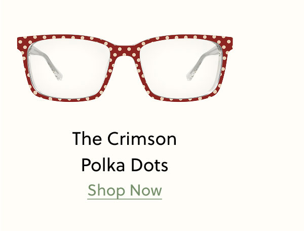 The Crimson Polka Dots | Shop Now