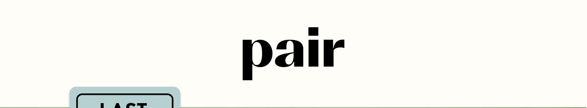 Pair