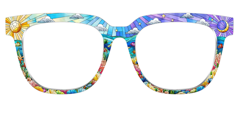 The Coral Reef Stained Glass