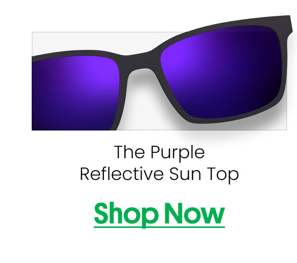 The Purple Reflective Sun Top | Shop Now