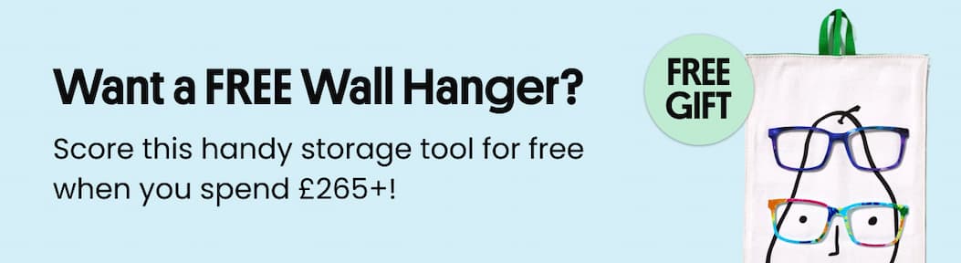 Want a FREE Wall Hanger? Score this handy storage tool for free when you spend £265+!