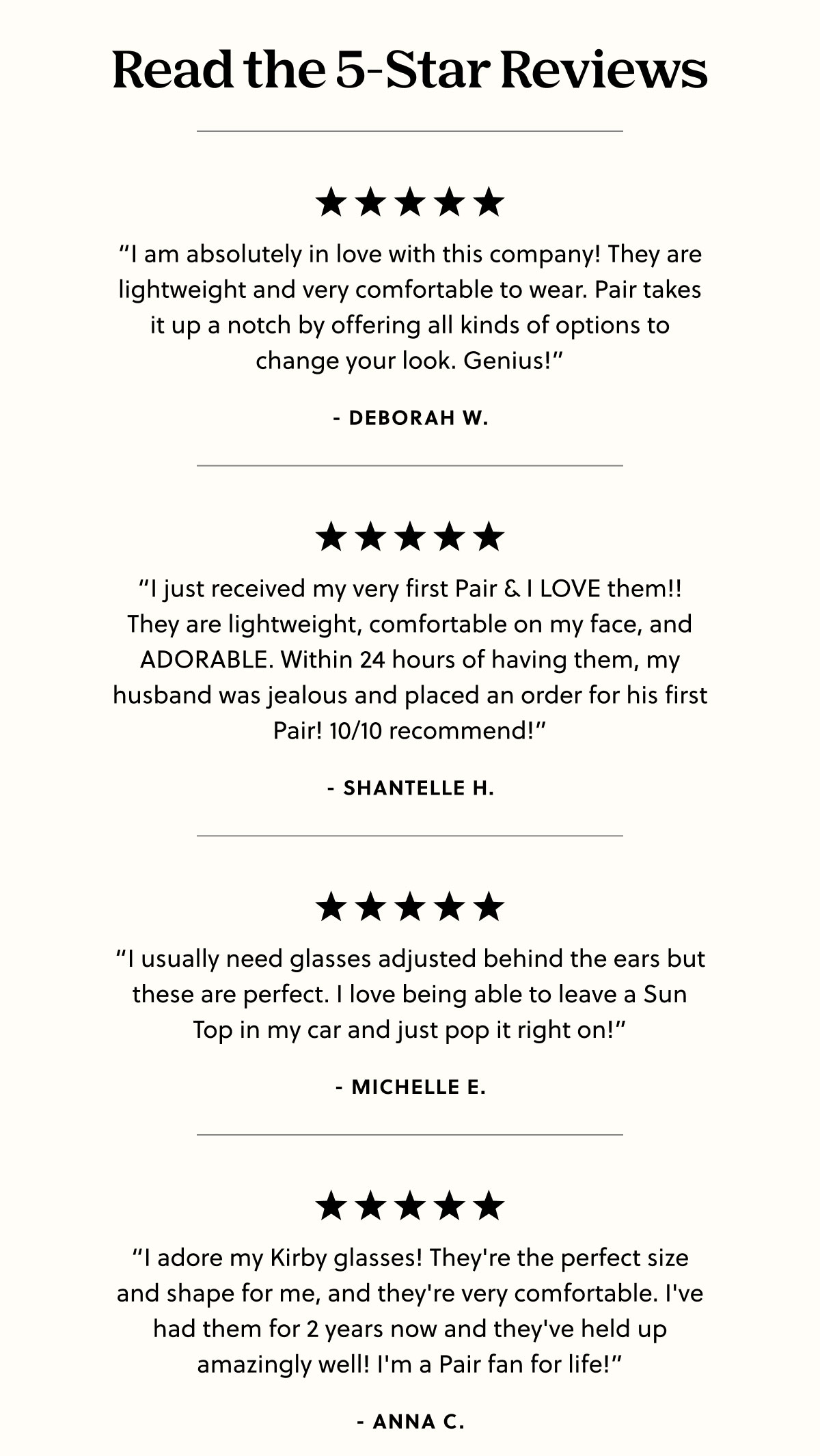 Read the 5-Star Reviews