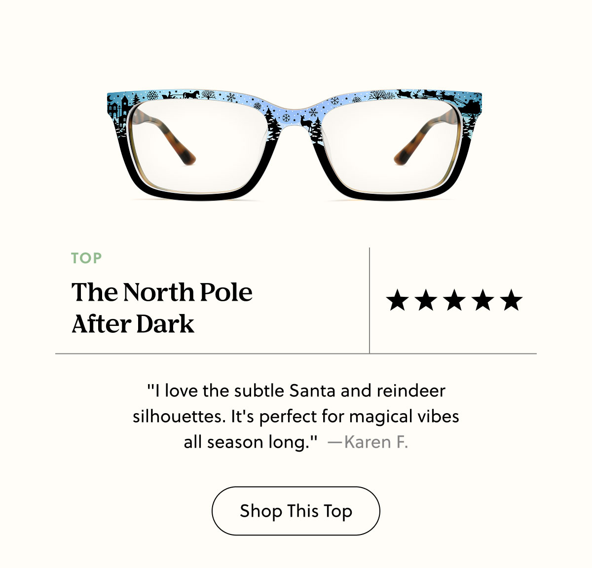 The North Pole After Dark | Shop This Top