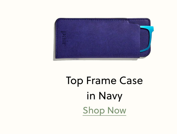 Top Frame Case in Navy | Shop Now