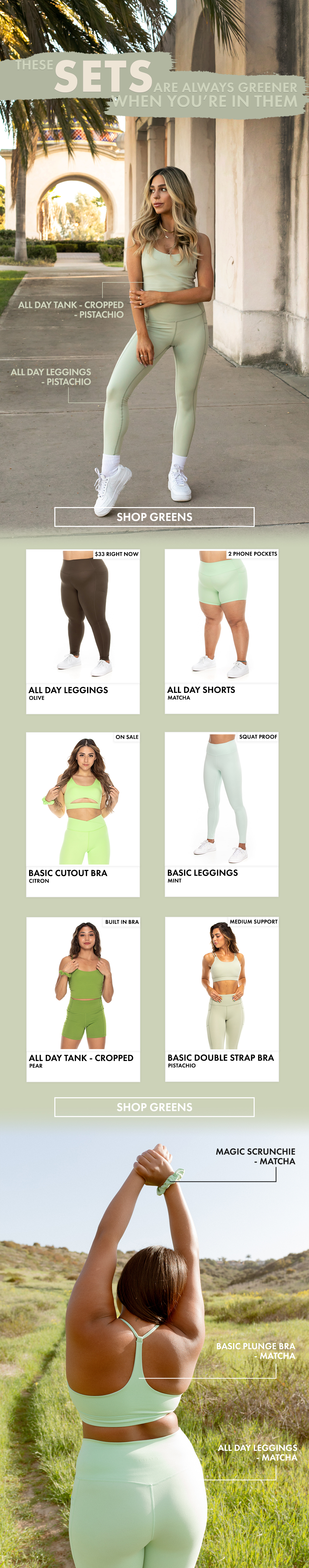 Wear GREEN all year round 💚 - Ethos