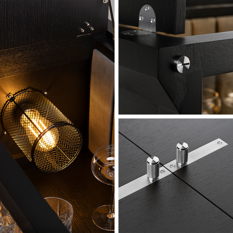 rockstar whiskey bar details