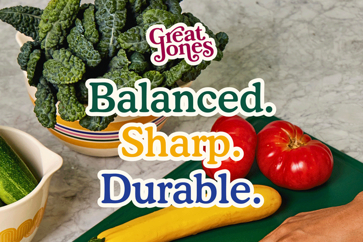 Great Jones | Balanced. Sharp. Durable.